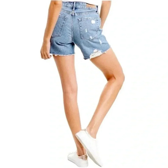 GRLFRND Jourdan Denim Short in Rebel Rebel - Picture 4 of 6